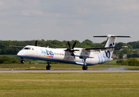 G-JECN @ EGGW - Bombardier DHC-8 - by Paul Ashby