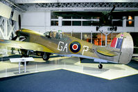 FX760 @ HENDON - This Kittyhawk represents a 112 Sq machine as these operated in the desert in the fourties. - by Joop de Groot