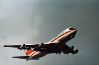 CF-TOA @ LHR - Air Canada 747 as CF-TOA climbing out of Heathrow in the Spring of 1974. - by Peter Nicholson