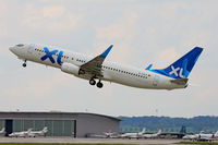 D-AXLE @ EDDS - XL Airways Germany - Boeing 737-8Q8