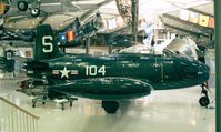 120351 - North American FJ-1 Fury at the Museum of Naval Aviation, Pensacola FL - by Ingo Warnecke