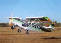C-GGBA - Chris Heintz fly's the prototype from his property. - by unknown