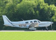 N375C @ DTN - Starting to roll on runway 14 at the Shreveport Downtown airport. - by paulp