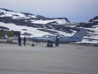 N421CU @ BGGH - N421CU Cessna 421C - by Lars Skifte