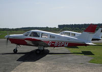 G-BSPM @ EGHH - Piper at the Flying Club - by Les Rickman
