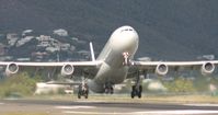 F-GLZO @ TNCM - taking off 27 - by daniel jef