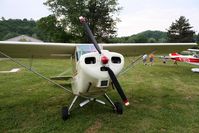 N246DV @ OH36 - Riverside breakfast fly-in at Zanesville, Ohio - by Bob Simmermon