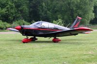N740HN @ OH36 - Departing Riverside breakfast fly-in at Zanesville, Ohio