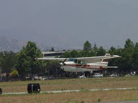 N9698H @ POC - Touching down 26L - by Helicopterfriend