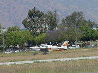N8982W @ POC - Touching down on 26R - by Helicopterfriend