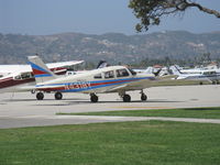 N4318Y @ CMA - 1983 Piper PA-28-161 WARRIOR II, Lycoming O-320-D3G 160 Hp - by Doug Robertson
