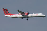 HB-JQB @ VIE - Fly Baboo DeHavilland Canada Dash 8-400 - by Thomas Ramgraber-VAP