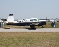 N2677W @ LAL - Mooney M20C - by Florida Metal