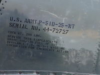 N514DK @ POC - Information stencilled under cockpit - by Helicopterfriend