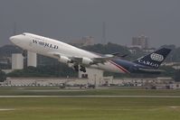 N740WA @ RODN - AMC Flight To DXB - by k.yokoyama