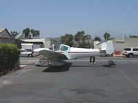 N6564Q @ SZP - 1965 Alon AirCoupe A2, Continental C90 90 Hp, refueling - by Doug Robertson