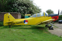 G-BEPV - 1950 Fokker S11-1 parked at a rural Midlands airfield - by Terry Fletcher
