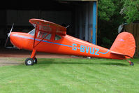 G-BVUZ - 1946 Cessna parked at a rural Midlands airfield - by Terry Fletcher