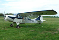 G-ALXZ @ X3SE - 1944 Auster parked at a rural Midlands airfield - by Terry Fletcher