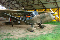 G-AVHT - WZ711 - 1954 Auster parked at a rural Midlands airfield - by Terry Fletcher