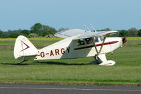 G-ARGY @ EGBG - Piper PA-22-160 at Leicester 2009 May Bank Holiday Fly-in