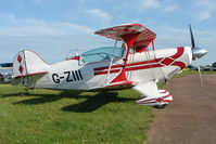 G-ZIII @ EGBG - Based Pitts S-2B at Leicester 2009 May Bank Holiday Fly-in