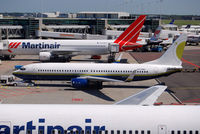 N738MA @ EHAM - From Public viewing terrace - on lease to Martinair