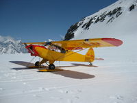 HB-ORA @ LSVP - After rebuild, were on glacier Petersgrad - by Riesen