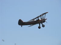 N59031 @ SZP - 1941 Boeing Stearman A75N1, Continental W670 220 Hp, takeoff climb Rwy 22 - by Doug Robertson