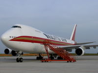 N703CK @ EBLG - Boeing B747-212B N703CK Kalitta Air - by Alex Smit