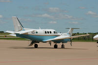 N21 @ AFW - FAA King Air at Alliance, Fort Worth
