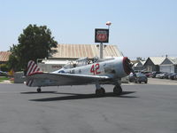 N86WW @ SZP - 1956 North American SNJ-4 'Sugarfoot' of the Condor Squadron, P&W R-1340 AN-1, taxi - by Doug Robertson