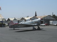 N3169G @ SZP - 1945 North American AT-6F TEXAN 'Daring Diane' of the Condor Squadron, P&W R-1340 550 Hp, taxi - by Doug Robertson