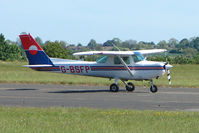 G-BSFP @ EGBG - Cessna 152 at Leicester 2009 May Bank Holiday Fly-in