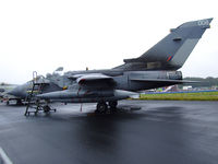 ZA393 @ EGQL - 12sqn Tornado loaded with 2x 330gal tanks,2 BOZ-107 Pods and a practice bomb carrier - by Mike stanners
