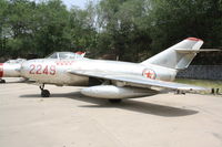 2249 - MiG-15  Located at Datangshan, China - by Mark Pasqualino