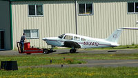 N5341U @ S50 - getting towed back to the nest