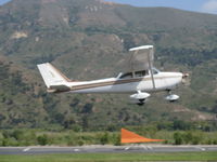 N5943R @ SZP - 1965 Cessna 172G, Continental O-300 145 Hp, takeoff climb Rwy 22 - by Doug Robertson