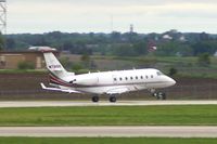 N731QS @ CID - Departing Runway 27 - by Glenn E. Chatfield