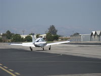 N8557M @ SZP - 1963 Beech 35-B33 DEBONAIR, Continental IO-470-K 225 Hp, taxi to Rwy 22 - by Doug Robertson