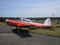 G-APYG @ EBZR - Visitor at Chipmunk Fly In - by Henk Geerlings