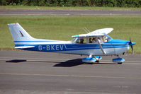 G-BKEV @ EGBG - Cessna F172M at Leicester 2009 May Bank Holiday Fly-in