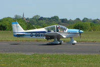 G-BGXR @ EGBG - Robin HR 200/100 at Leicester 2009 May Bank Holiday Fly-in - by Terry Fletcher