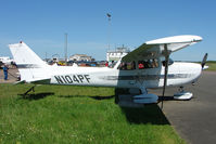 N104PF @ EGBG - Cessna 172R at Leicester 2009 May Bank Holiday Fly-in