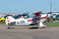 G-ZIII @ EGBG - Pitts S-2B at Leicester 2009 May Bank Holiday Fly-in