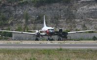 N153JR @ TNCM - park at the ramp for repairs. - by daniel jef