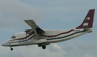 N386MQ @ TNCM - Landing 10