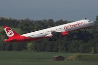 D-ABCA @ LOWW - AIR BERLIN  A321-211   c/n 3708   del.20.11.2008 - by Delta Kilo
