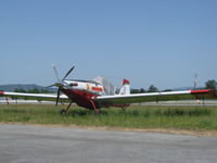 VH-LIH @ LPBR - The big airtractor outside, at Braga - by ze_mikex