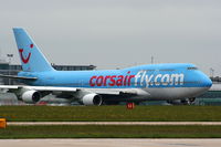 F-HSEX @ EGCC - Corsair - by Chris Hall